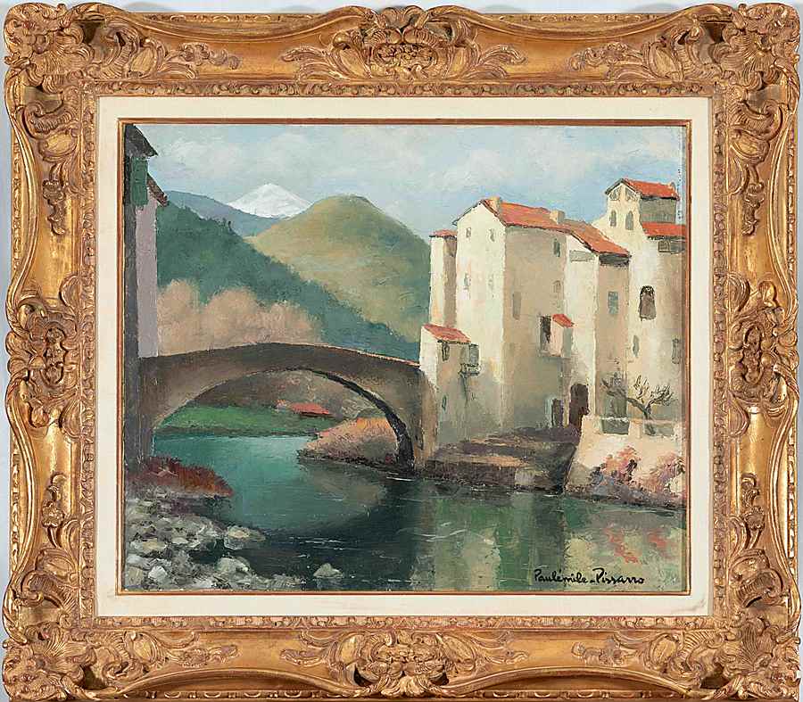 La Bevera, Sospel - Paulémile Pissarro (1884 - 1972)